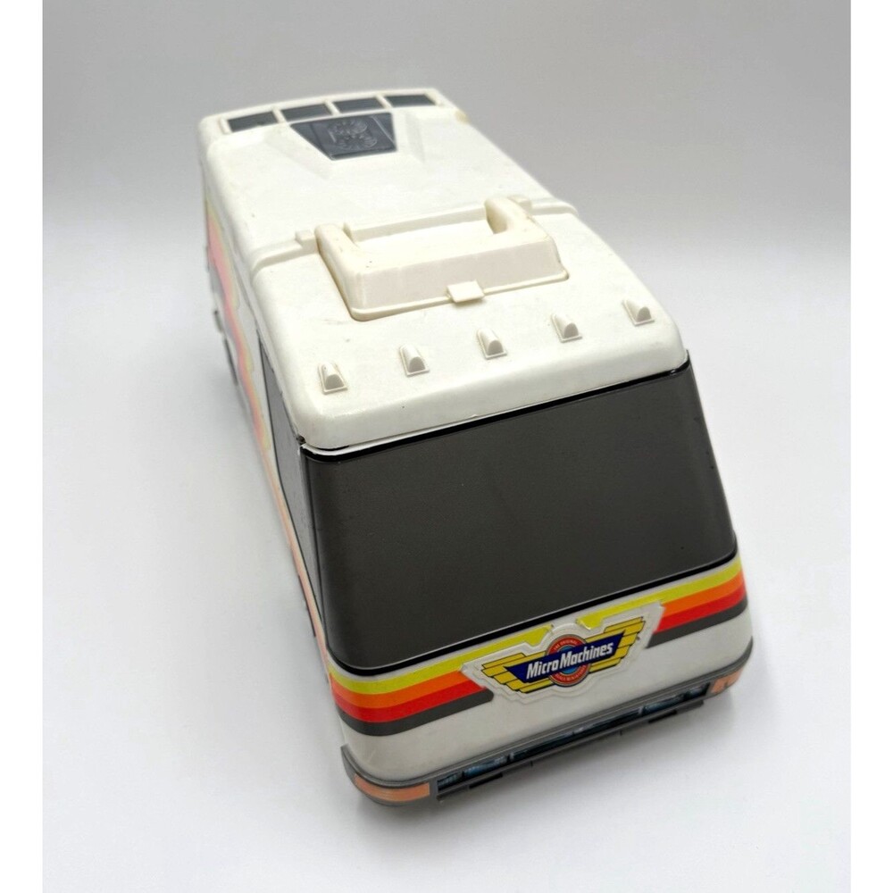 Vintage Micro Machines Super Van City Fold Out Playset Galoob 1988 Retro RV Bus⁠